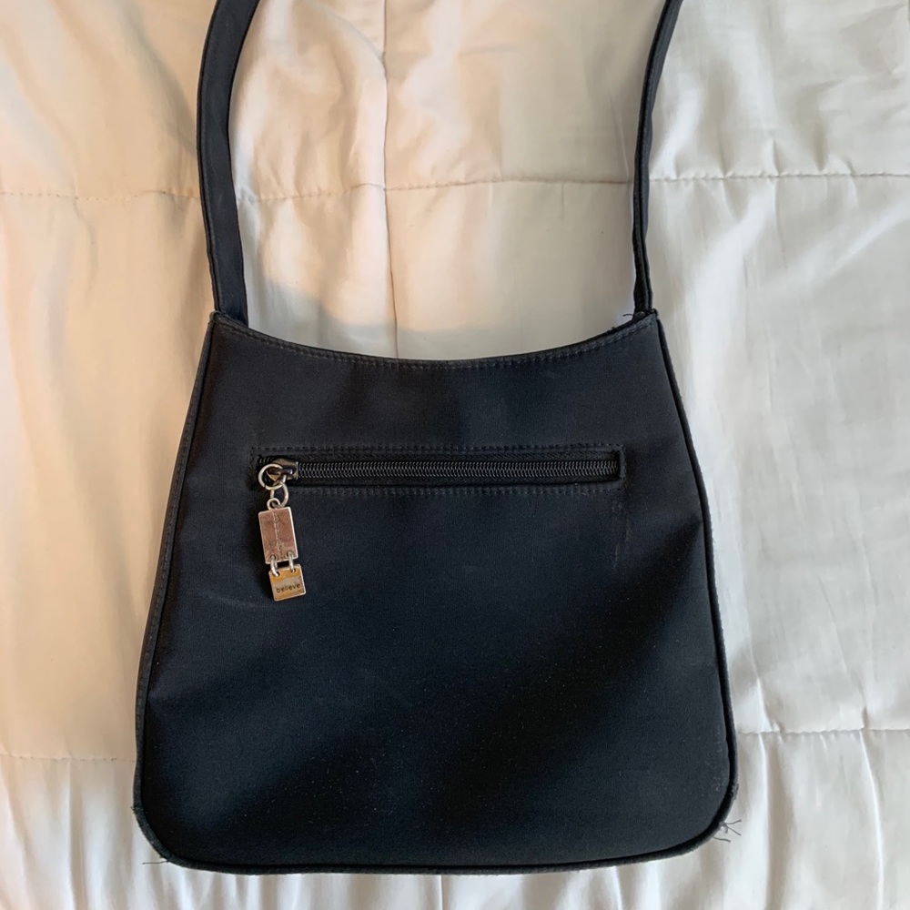 Black shoulder bag